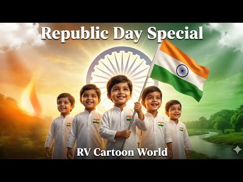 Nanhe Deshbhakt Ka Tiranga | India’s Most Beautiful 3D Kids Patriotic Story | Republic Day Special