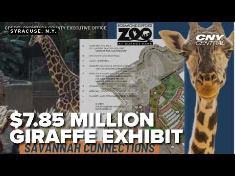 $7.85 million giraffe exhibit isn't going to be ready soon