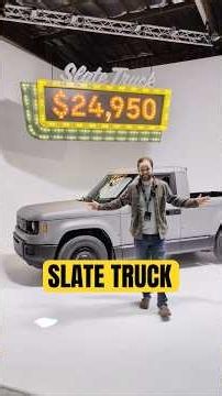 An Affordable Electric Truck Surprise! | The 2027 Blank Slate