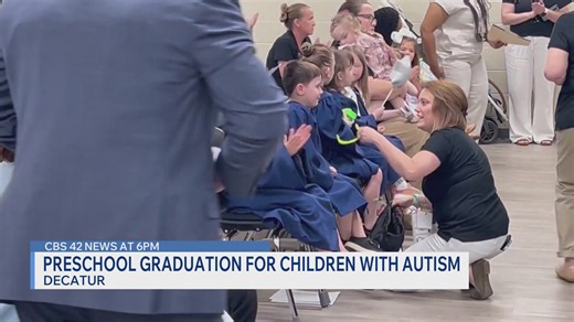 Alabama preschool graduation held for children with autism