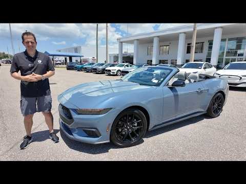 The 2026 Ford Mustang is the MOST affordable Turbo sport convertible