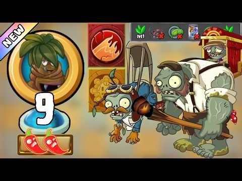 PvZ2 - Tombastic Adventures 2026 Level 9 Hard [Plants Lvl 1 & No Premium] + DOWNLOAD