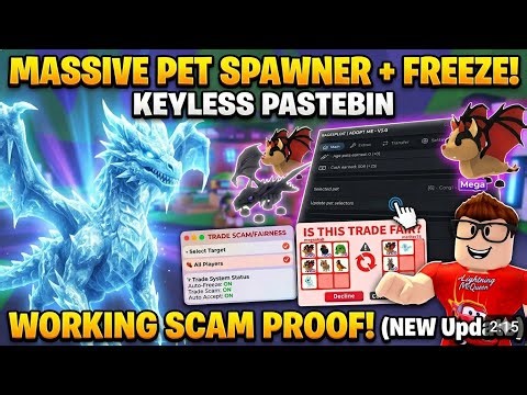 😱 PET SPAWNER?! New Adopt Me Pet Spawner Script 2026 PASTEBIN (Tradeable!)