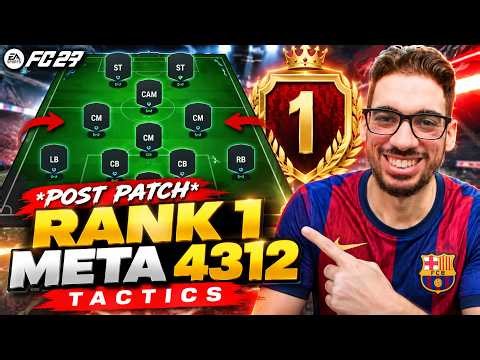 BEST META RANK 1 4312 Tactics | FC 27 Ultimate Team