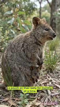Meet the World's Happiest Animal 🌏 #wildlife #youtubeshorts #quokka