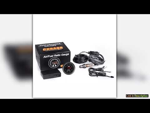 New packaging 52MM Air Fuel Ratio Gauge UltraThin Round SSerie LED Digital Display with Wideband