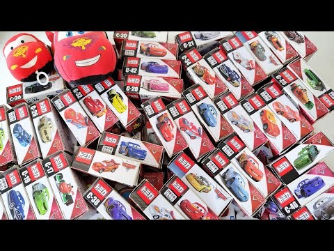 カーズトミカ『緊急車両&建設車両』Vol.508 ミニカ一を木箱に並べる☆ Tomica Construction & Emergency Vehicles opening #cars #खिलौने