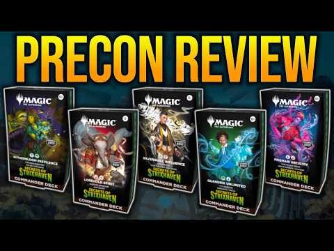 Secrets of Strixhaven Precons: Worst to Best
