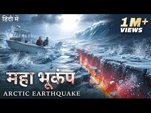 New! Arctic Earthquake (महा भूकंप ) | Hollywood Movie Hindi Dubbed | Arctic Armageddon #adventure