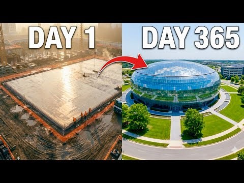 This Crazy Football Structure Took 365 Days to Build 😳