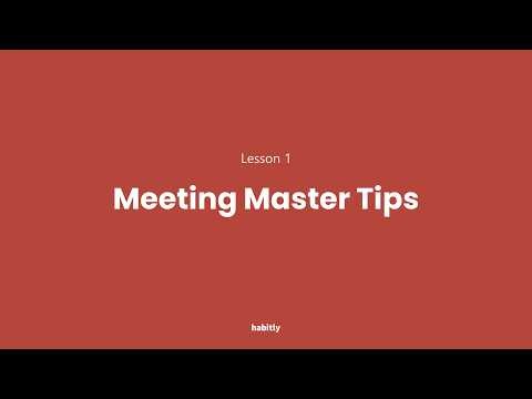 Meeting Master Tips 01 | Fix Common Meeting Mistakes