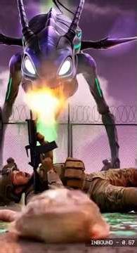 ALIEN SWARM ATTACKS OUTPOST — ACID BLOOD & LAVA SOLDIERS