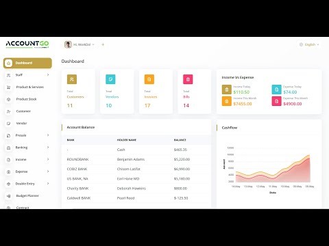 AccountGo SaaS Accounting and Billing Tool with AI Automation