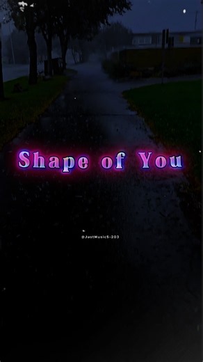 Shape of You - Ed Sheeran | lyrics | aesthetic | English songs | sped up | whatsapp status | slowed