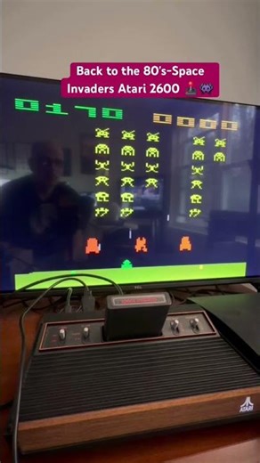 Retro-gaming: Space Invaders Atari 2600 🕹️👾 Still 🔥!