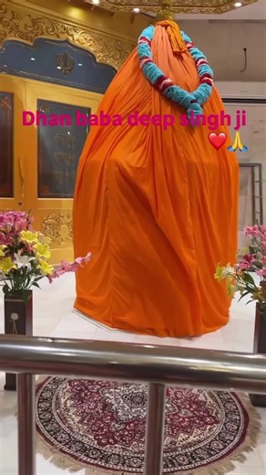 ਧੰਨ ਬਾਬਾ ਦੀਪ ਸਿੰਘ ਜੀ ਮਹਾਰਾਜ 👏👏 #gurbanishabad #gurbani #singh #wahguru #langarsewa #sherbagga