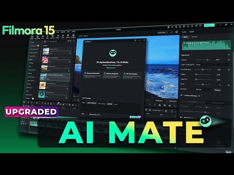 Filmora 15 AI Mate Tutorial | Edit Videos by Talking to AI