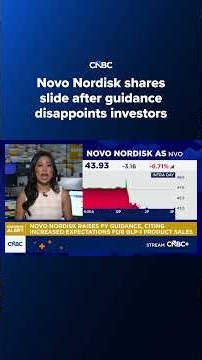 Novo Nordisk shares slide after guidance disappoints investors