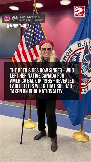 Joni Mitchell explains why she became a US citizen: "So I could vote"