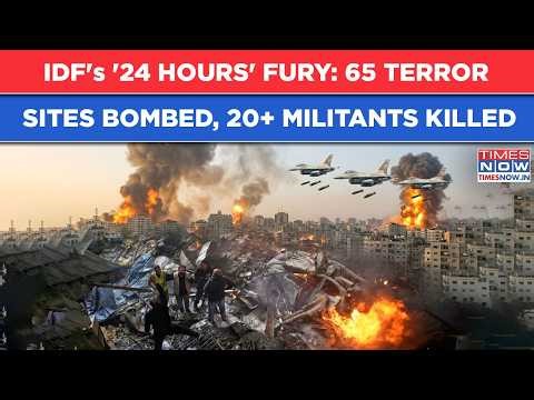 IDF 24-Hour Blitz: 65 Terror Sites Bombed, 20+ Militants Killed In JUST 24 HRS| Fury Burns Hezbollah