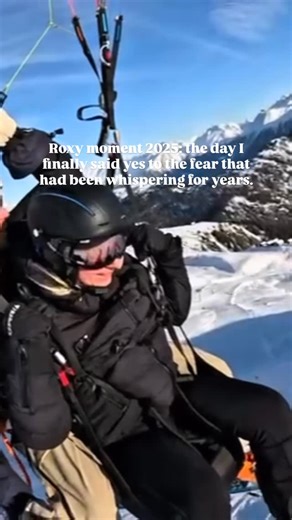 𝐄𝐥𝐥𝐞𝐧 | 𝐅𝐨𝐮𝐧𝐝𝐞𝐫 𝐨𝐟 𝐒𝐌𝐀𝐑𝐓𝐠𝐢𝐫𝐥𝐬 on Instagram: "It wasn’t planned. Not really. I had booked a relaxing massage, an hour of pure bliss with a hot tub and sauna afterward. Safe. Predictable. Comfortable. But then there I was, on skis at almost 3000 meters in the Swiss Alps, watching someone else launch into the sky. And something deep inside stirred. This is it. This is your Roxy moment. Feel the fear and do it anyway. That’s what a Roxy moment is in our Smartgirls year progra