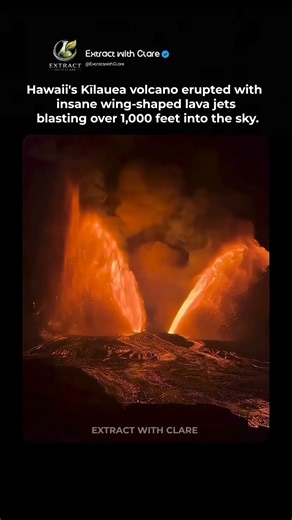 Kilauea Volcano ERUPTION 🌋 Lava Jets 1000ft!