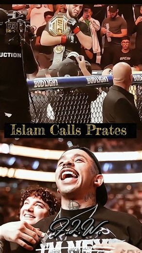 Islam Mackachev Calls Carlos Prates after win over Ian Garry Machado.