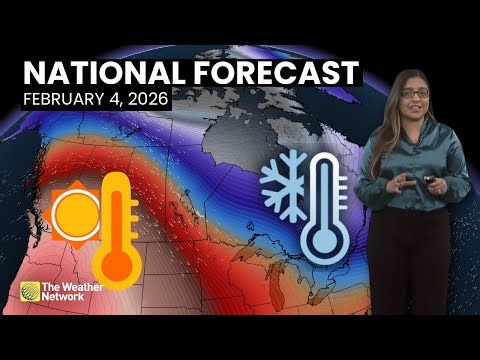 Canada's National Forecast - February 4, 2026 | #WeatherAM
