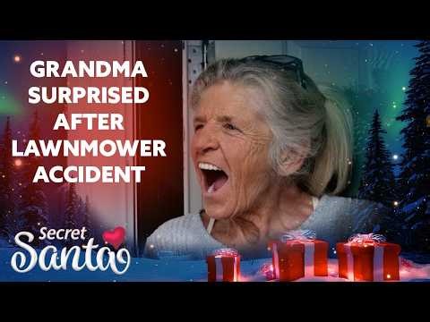 A Secret Santa surprise for a grandmother recovering from lawnmower accident