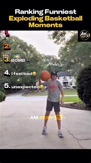 Ranking Funniest Exploding BasketBall Moments #ranking #basketball #tiktok #shorts