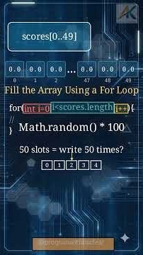 141_E Generate 50 Random Scores in Java and Find Average, Maximum and Minimum
