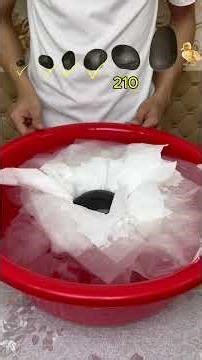 Guess how much paper is needed to float the object