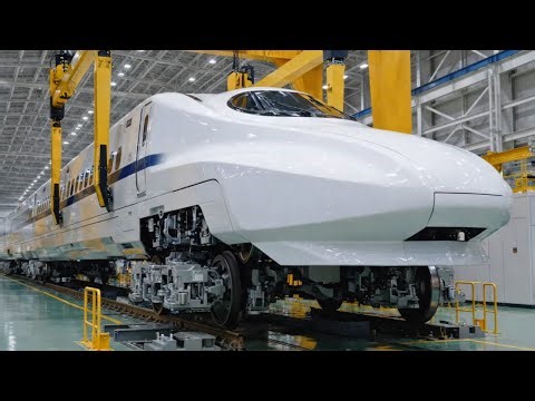 Inside Japan's $200M Bullet Train Factory Building the Shinkansen N700S