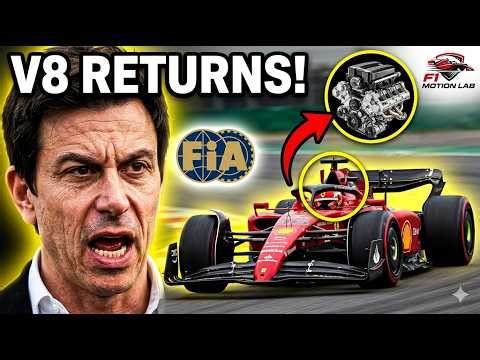 V8 Engines Are Coming Back to F1 (Official Confirmation) | Formula 1’s Biggest Change Since 2014