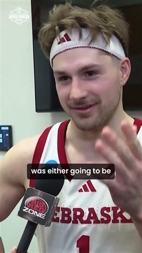 'Unbelievable feeling': Sam Hoiberg discusses Nebraska's NCAA tournament win