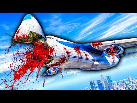 Flying a Plane Filled with BLOOD in GTA 5!