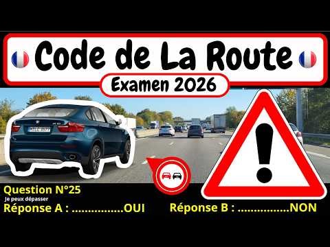 ✅ TEST GRATUIT DU CODE DE LA ROUTE 2026 🚗 #189