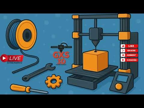 🔴Live - 3D Printer #496 - setting up mainline & demon macros test #live #3dprinting #Sovol #sv08