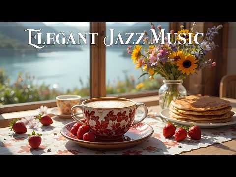 Elegant Jazz Music ☕ Bossa Nova background for Happy Moods, Stress Relief and Relaxing