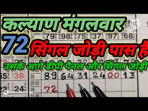 KALYAN MATKA 26/05/2026 | Kalyan trick ! Kalyan Today ! Kalyan satta Matka Live