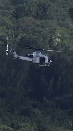 Aviones de EEUU realizan intensas maniobras en Puerto Rico