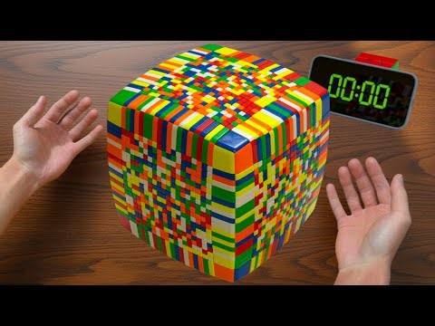 Solving the Biggest Rubik’s Cube in the World! | MoYu 21x21