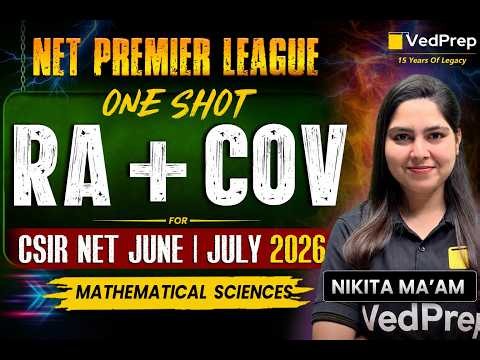 Real Analysis + CoV Complete One Shot | CSIR NET Mathematical Sciences June/July 2026 | NPL 2026