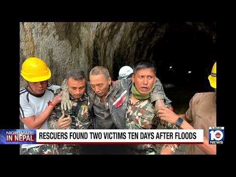 Rescuers found 2 victims 10 days after floods in Nepal