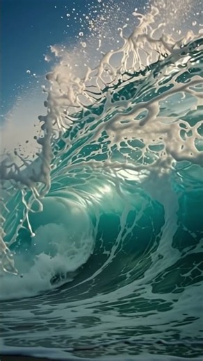 MEGA WAVE Swallows Entire Beach! 🌊😱