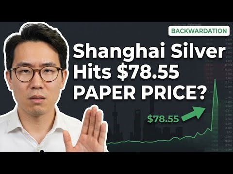 Shanghai Silver JUST JUMPED to $78.55 | The “Backwardation Crisis” They’re Trying To HIDE