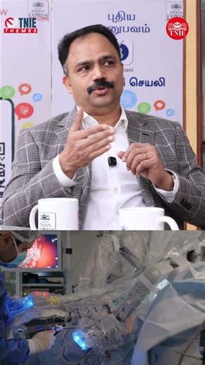 Robotic Surgery camera 25 times magnified than our normal vision - Dr. M M Yusuf | #shorts