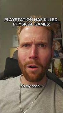 PLAYSTATION HAS KILLED PHYSICAL GAMES #shorts