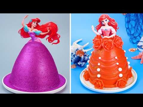 🌈 Amazing Tsunami Cake Decorating Ideas | Amazing Princess Cake Compilation