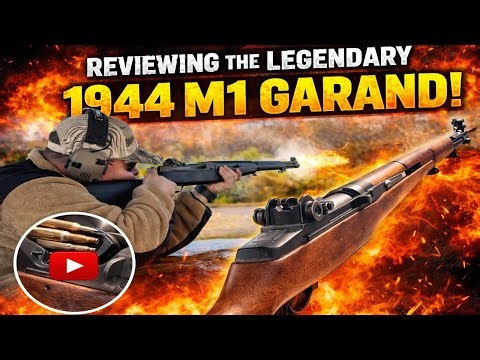 I Finally Shot the Legendary 1944 M1 Garand (WWII Icon Review)